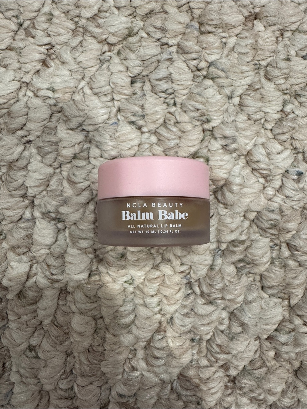 NCLA Beauty Balm Babe Natural Lip Balm (Cinnamon Roll)